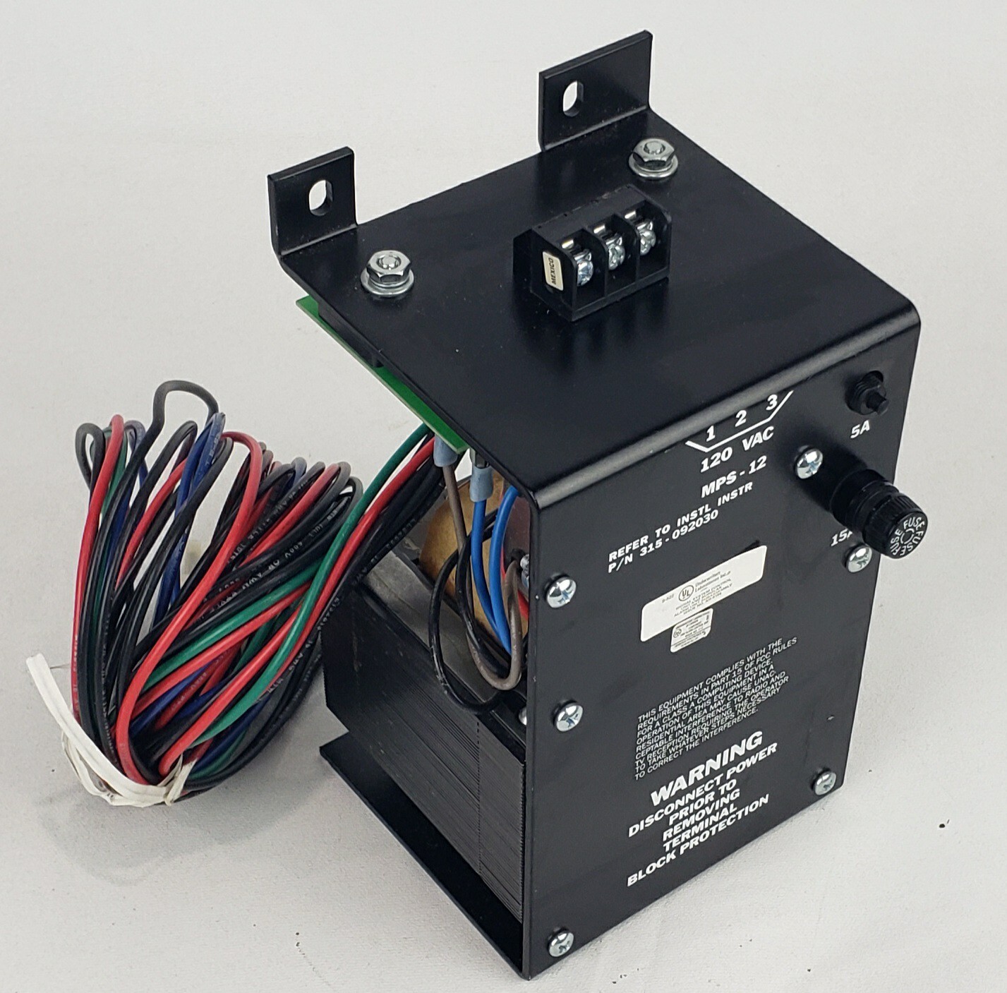 Brand New Siemens MPS-12 Polytronics Mxl Power supply 24vdc 12 amp, 500-492209