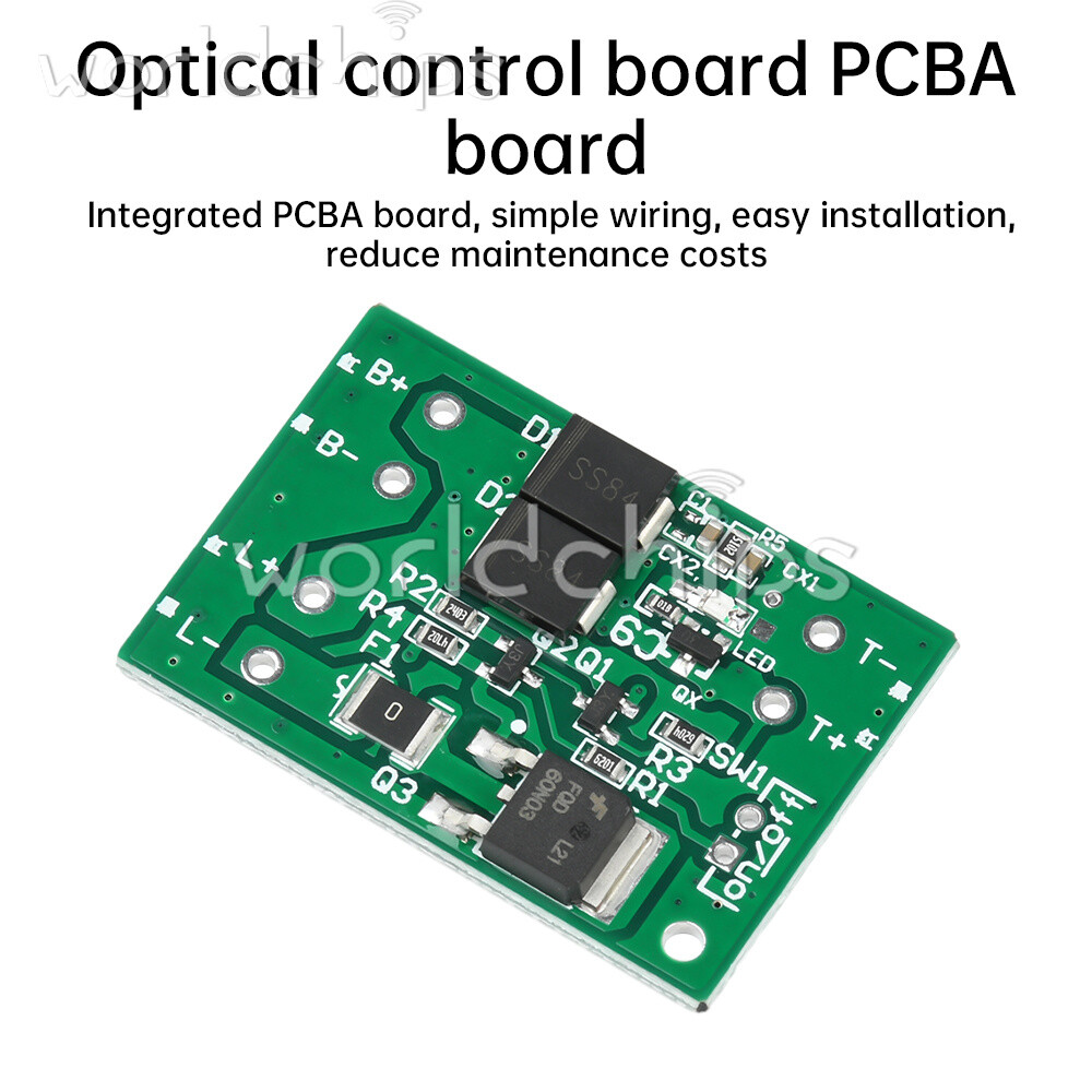 10X 3.2V-15V Solar Light Circuit Control Board Solar Light Controller PCBA Board