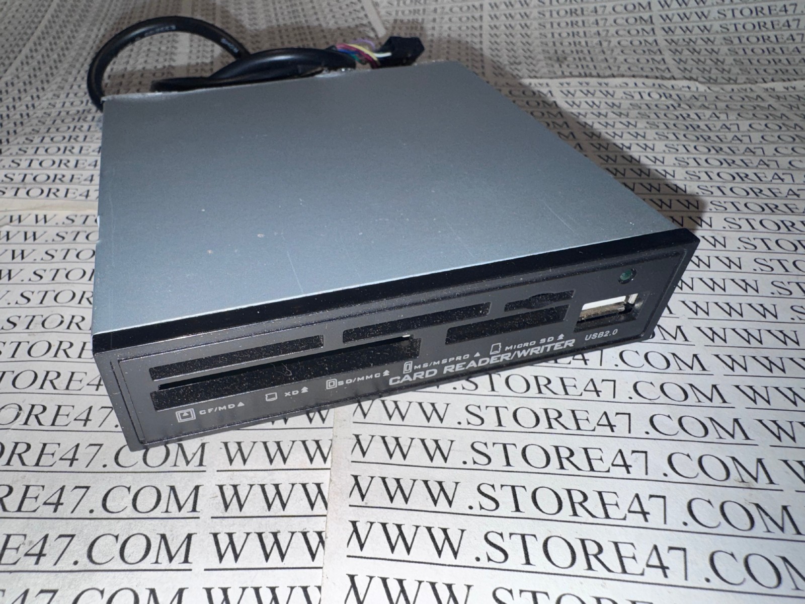 3.5-Inch Internal Flash Media Card Reader Writer with 1 External USB Port
