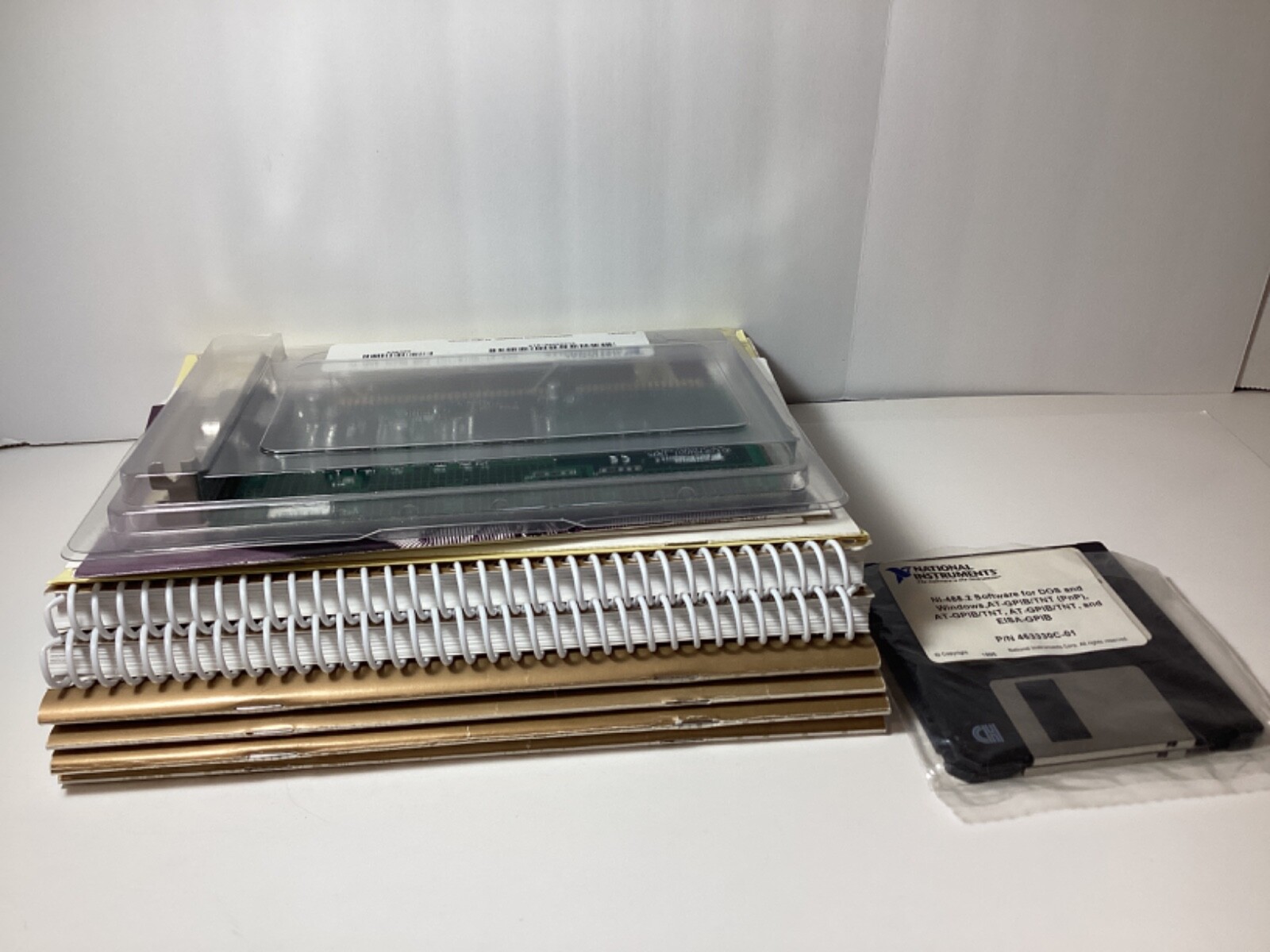 National Instruments Software GPIB/TNT NI-488.2 Software Manuals Disk 1995 Vtg