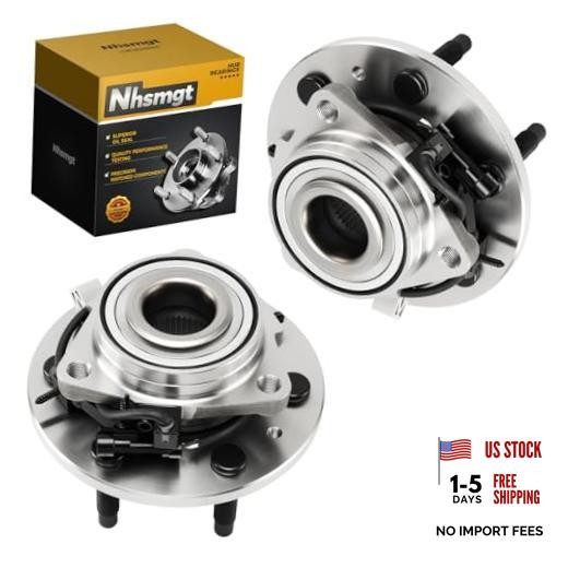 2X 515036 Front Wheel Bearing Hub for 99-06 Silverado Sierra 1500 | 4WD/AWD