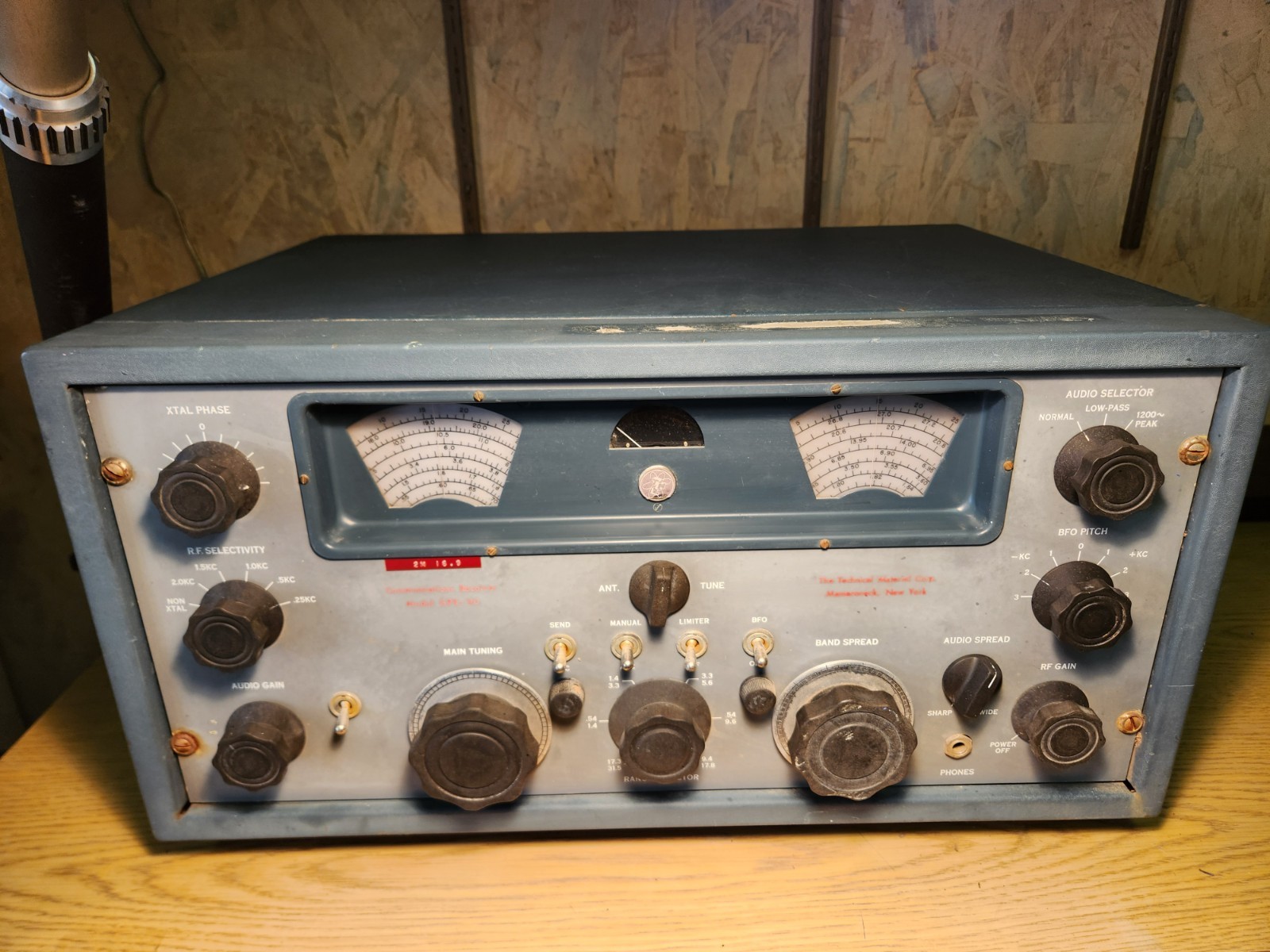 TMC GPR 90RX Shortwave Receiver / Ham Radio - Not Working, For Parts or Restore