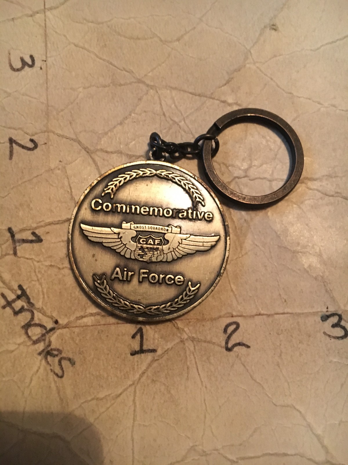 USAF "Fi Fi" last flying B-29 Commemorative Key Chain & Challenge Coin 9/1/25