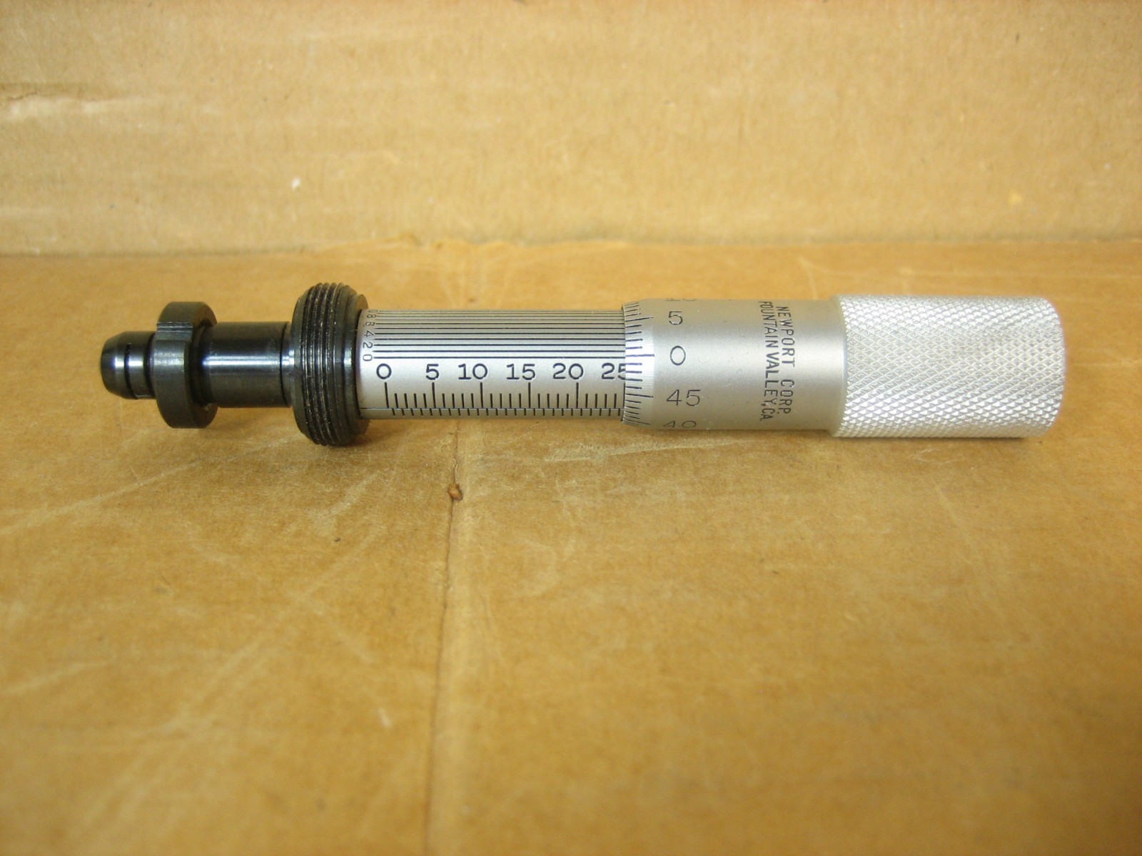 NEWPORT MICROMETER 1" 25 MM RANGE