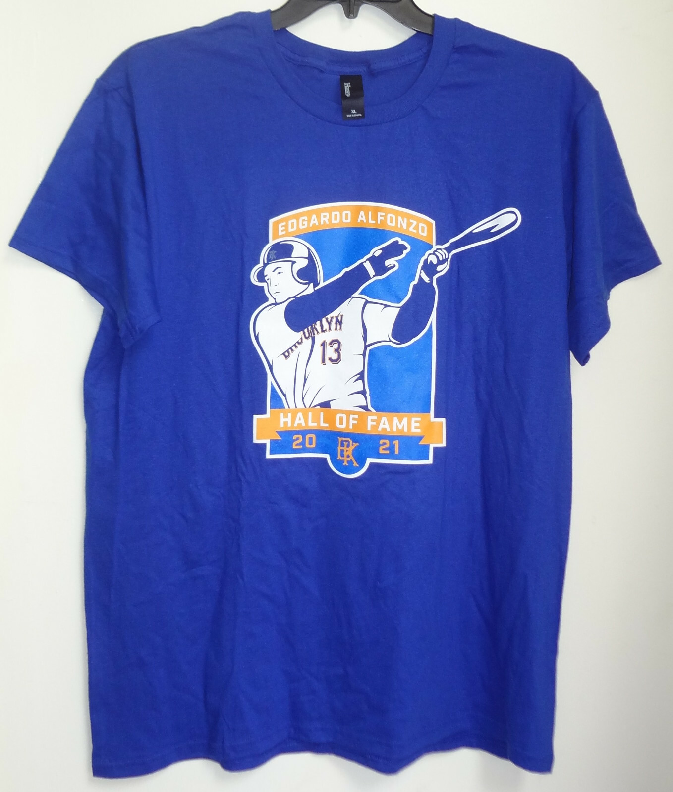 2021 BROOKLYN CYCLONES SGA EDGARDO ALFONZO XL T-SHIRT NEW YORK METS HALL OF FAME