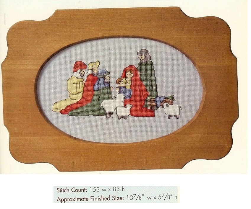 NATIVITY  -  CROSS STITCH PATTERN ONLY HM - ERYA