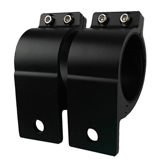 1 Pair Aluminum Mounting Bracket Tube Clamp for Bullbar Roof Rack 2.5 Inch