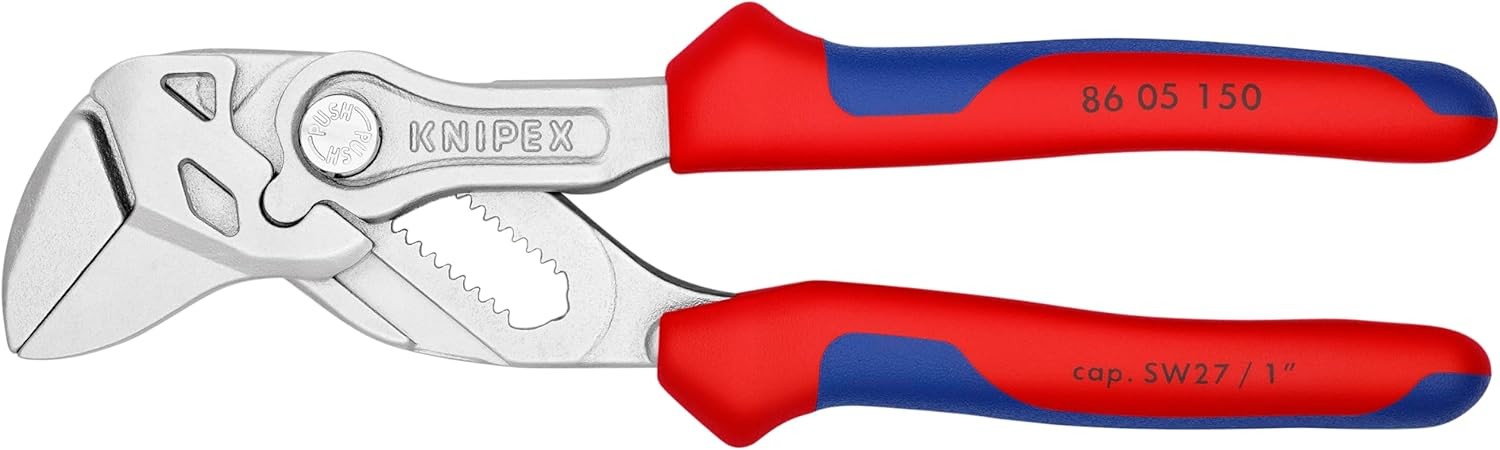 8605150 6" Mini Pliers Wrench, Ergonomic Grip One Size, Multi