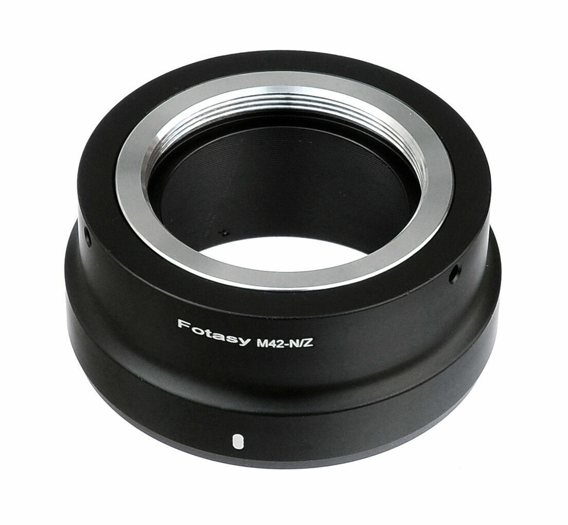 M42 42mm Screw Mount Lens to Nikon Z50 Z6 Z7 Z6II Z7II Mirrorless Camera Adapter
