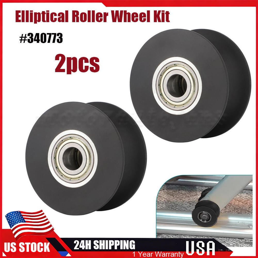 Elliptical Roller Wheel 340773 For NordicTrack ProForm FreeMotion HealthRider 2x