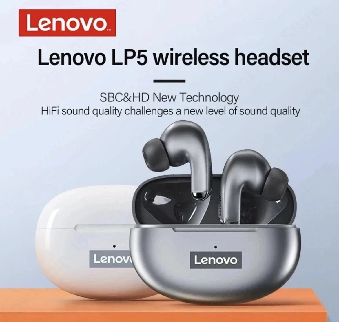 Lenovo LP5 Wireless Bluetooth Earbuds