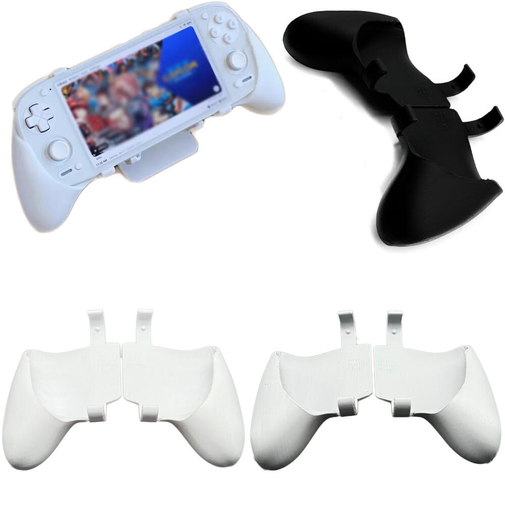 3D Printed Grip For Retroid Pocket 5 DIY Grip Holding Handle Ergonomic Design