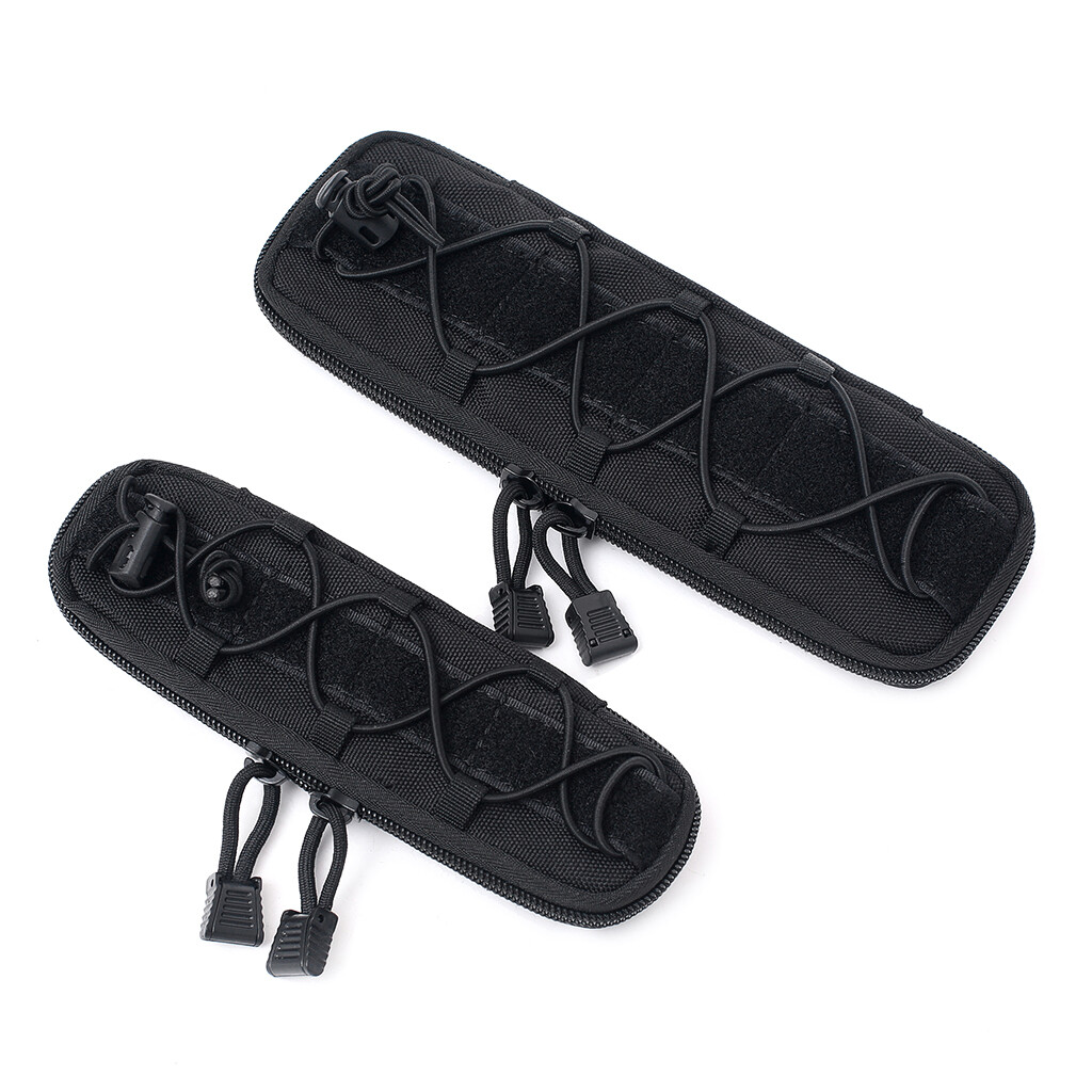 Tactical Molle Pouch Military Knife Sheath Waist Pack EDC Tool Flashlight Holder