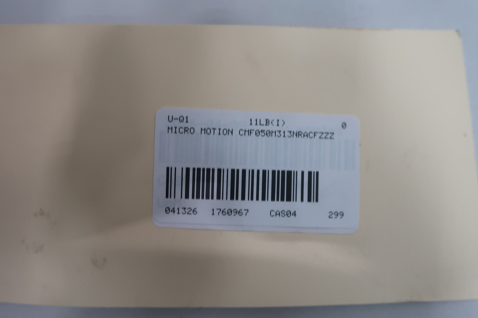 Micro Motion CMF050M313NRACFZZZ Mass Flow Sensor