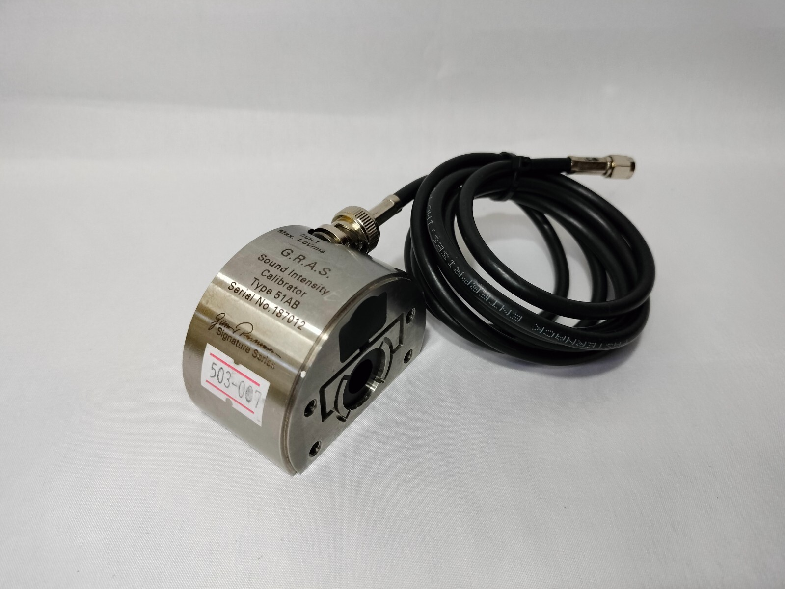 GRAS 51AB Sound Intensity Calibrator 1.0Vrms Made in Denmark