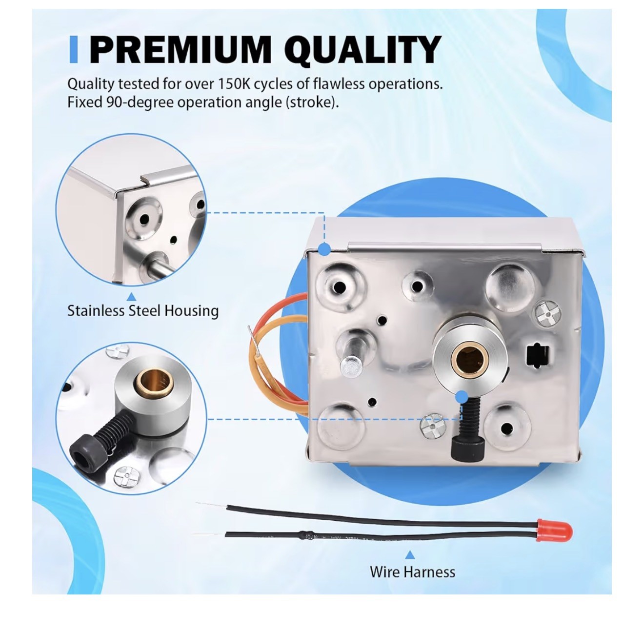 High-Quality M847D1004 Damper Motor Actuator for Efficient HVAC Performance