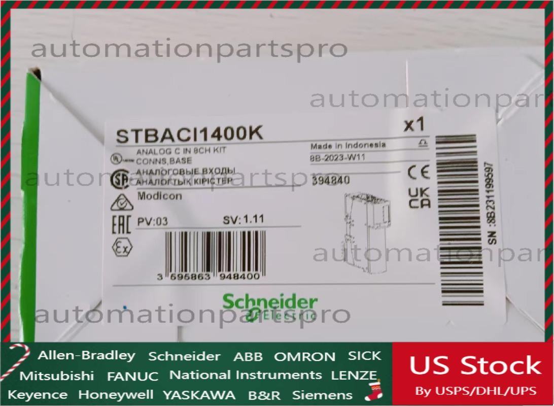 Schneider ELECTRIC STBACI1400K NSMP,Brand new original STB ACI 1400