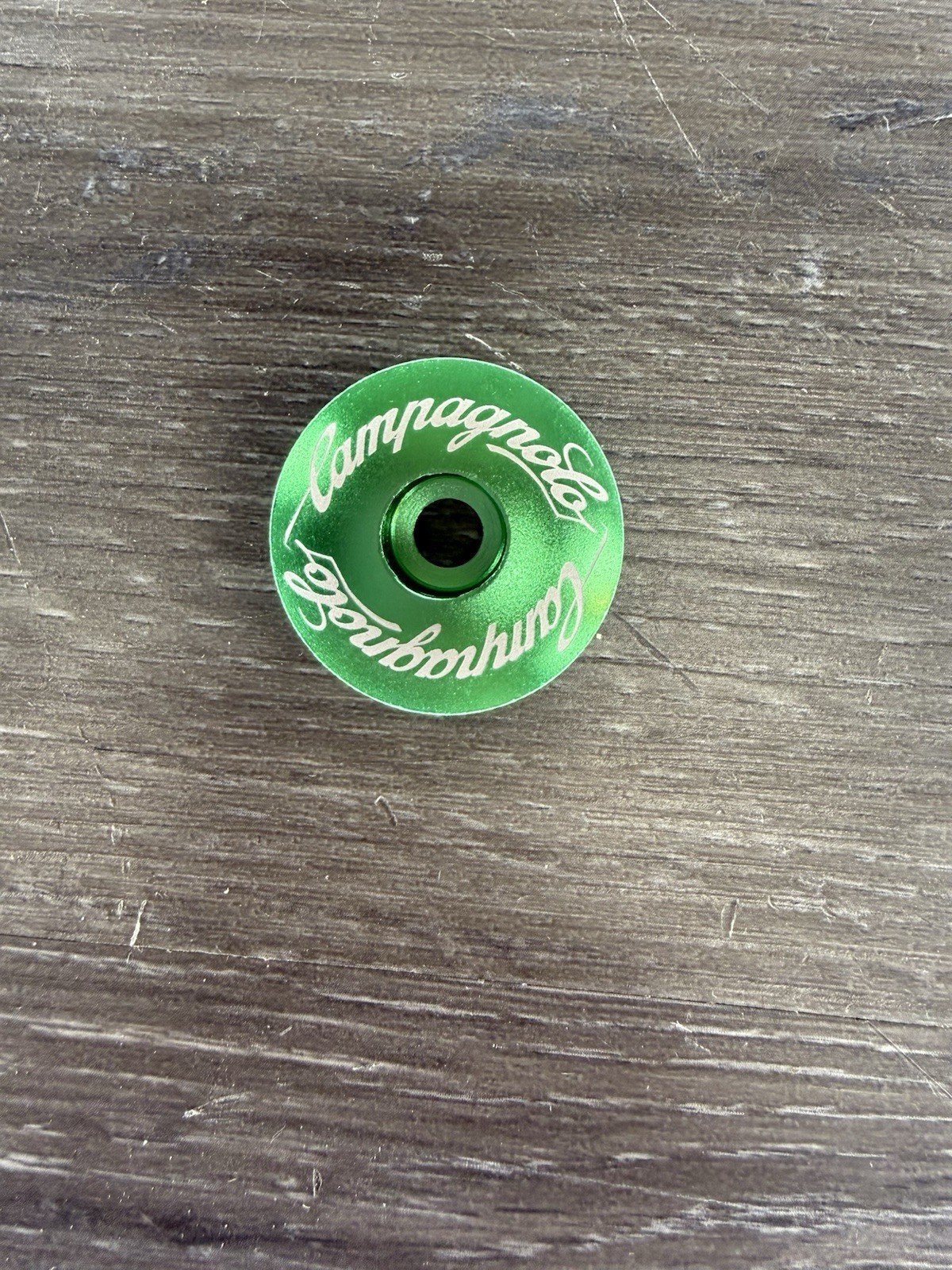 Campagnolo Repop Bicycle Headset Top Cap 1 1/8" Bike Green Stem Road Bike Campy