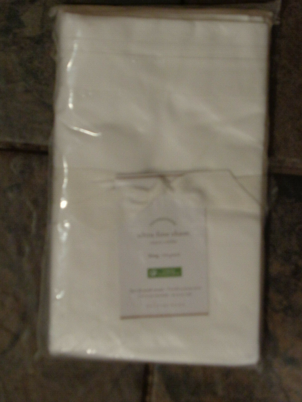 POTTERY BARN ULTRA FINE 700 TC WHITE KING PILLOW SHAM NEW