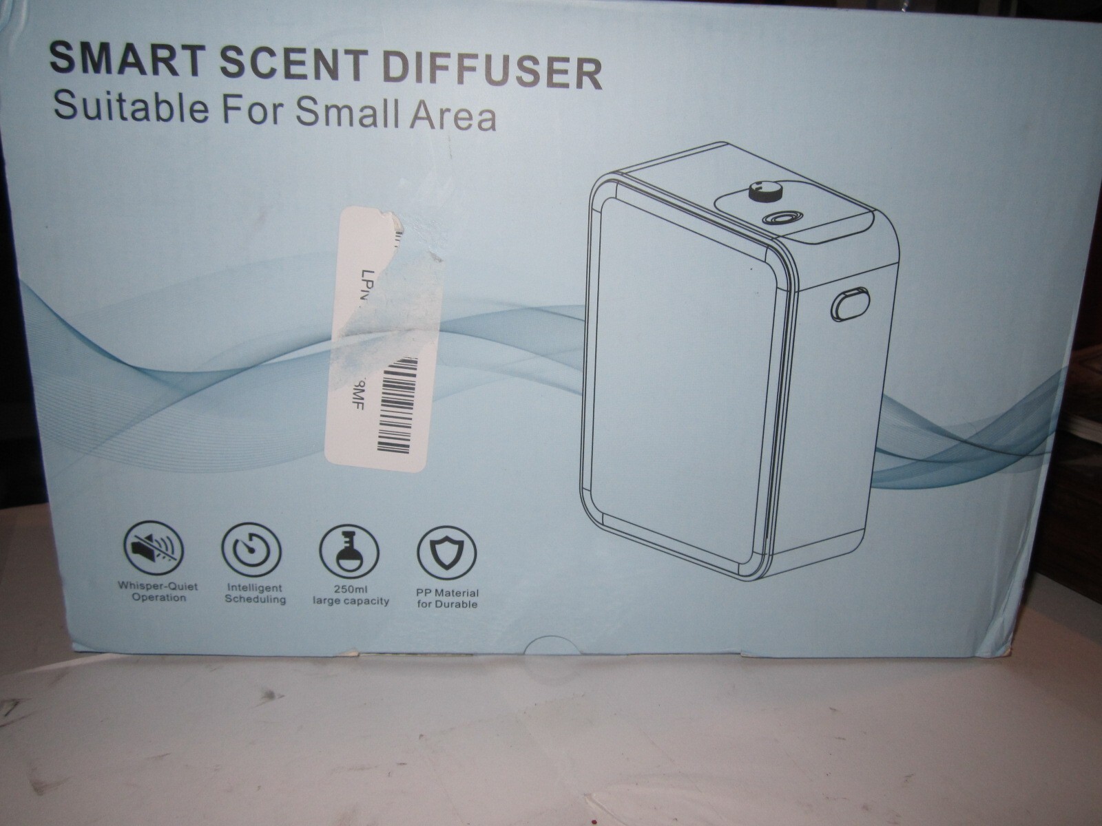 SMART SCENT DIFFUSER 12 VOLT, 5 WATT, HW020W, SMALL AREA, 250ML LARGE CAPACITY