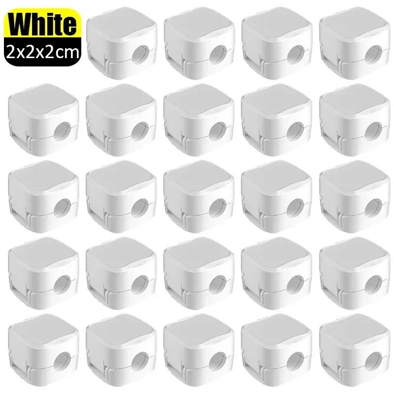 Mini Magnetic Cable Clips Self-adhesive Adjustable Cord Holder Cable Wire Keeper