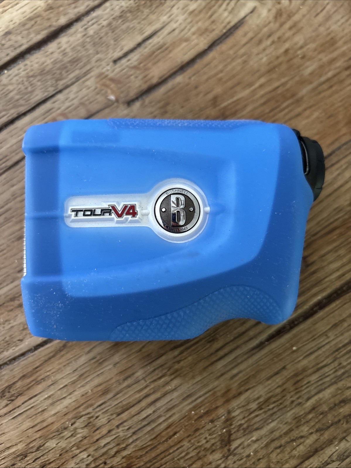 Bushnell Tour V4 Slope Edition Golf Rangefinder w/ Blue Skin Cover Case