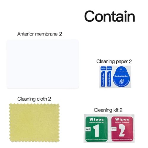 TUCANA 2PCS Screen Protector for Sony Alpha A6600 A6400 A6300 A6100 A6000 A5000