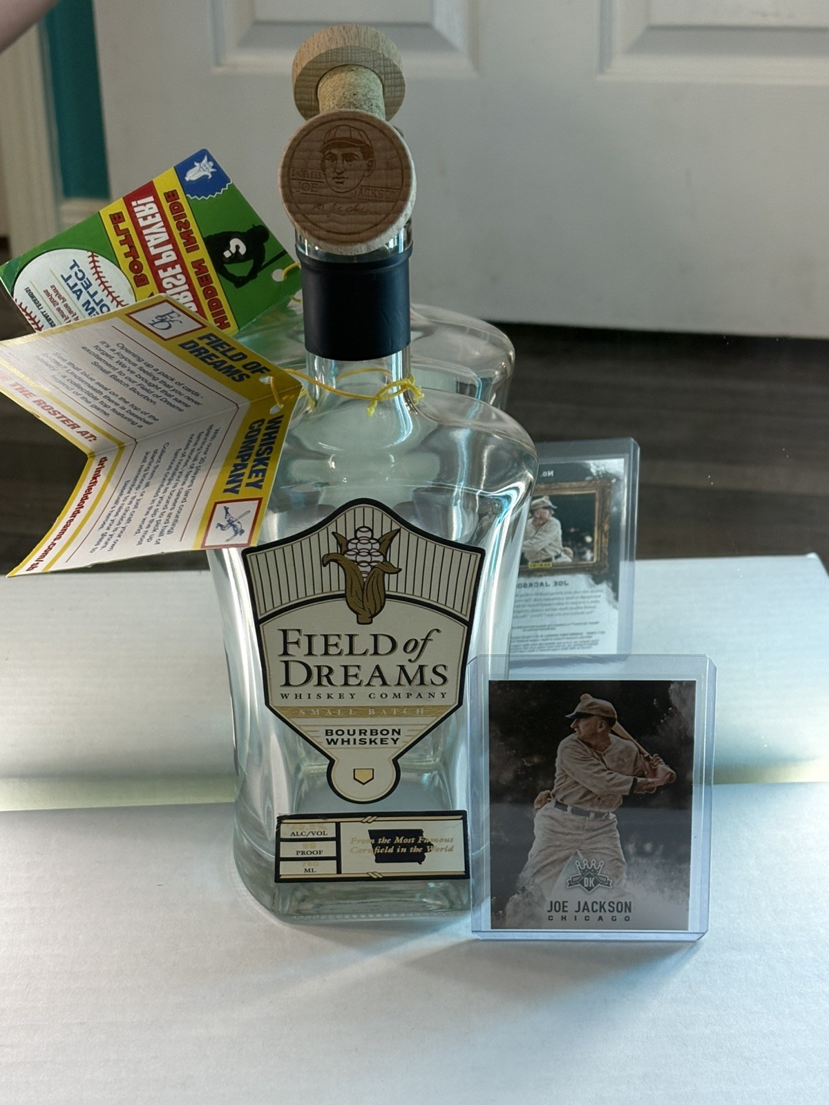 Shoeless Joe Jackson Cork Top Field of Dreams Small Batch Bourbon 750ml Bottle