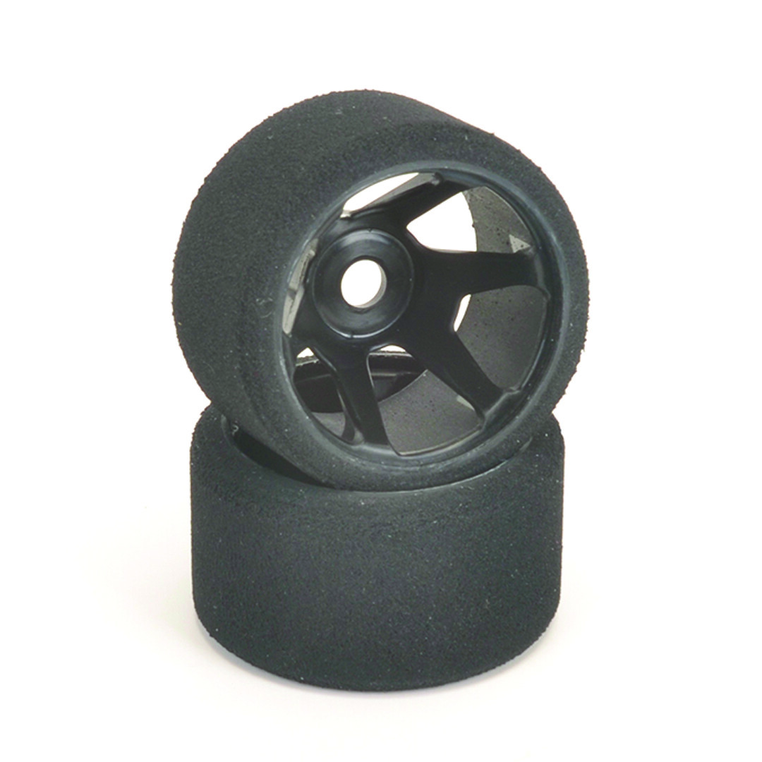 Contact RC JG2-35RT GT12 1/12 T Foam Hex Rear Tires 35Sh w/ Black Rim 46mm (2)