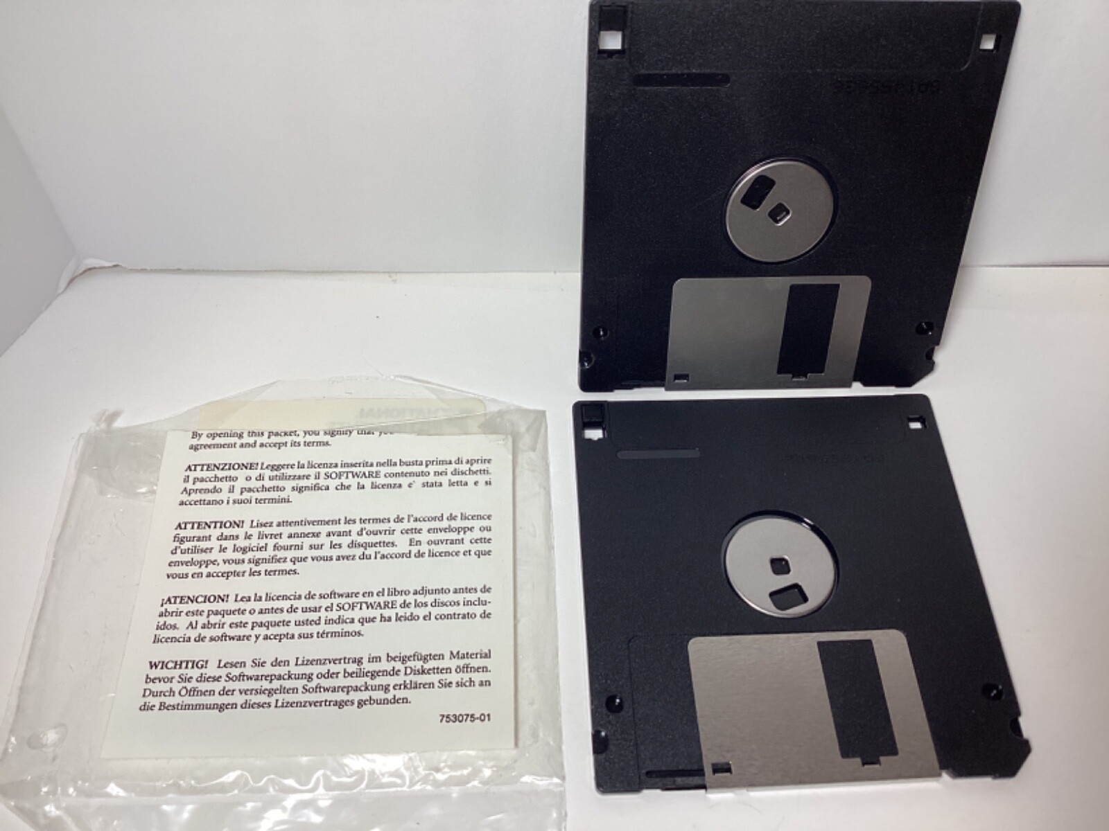 National Instruments Software GPIB/TNT NI-488.2 Software Manuals Disk 1995 Vtg