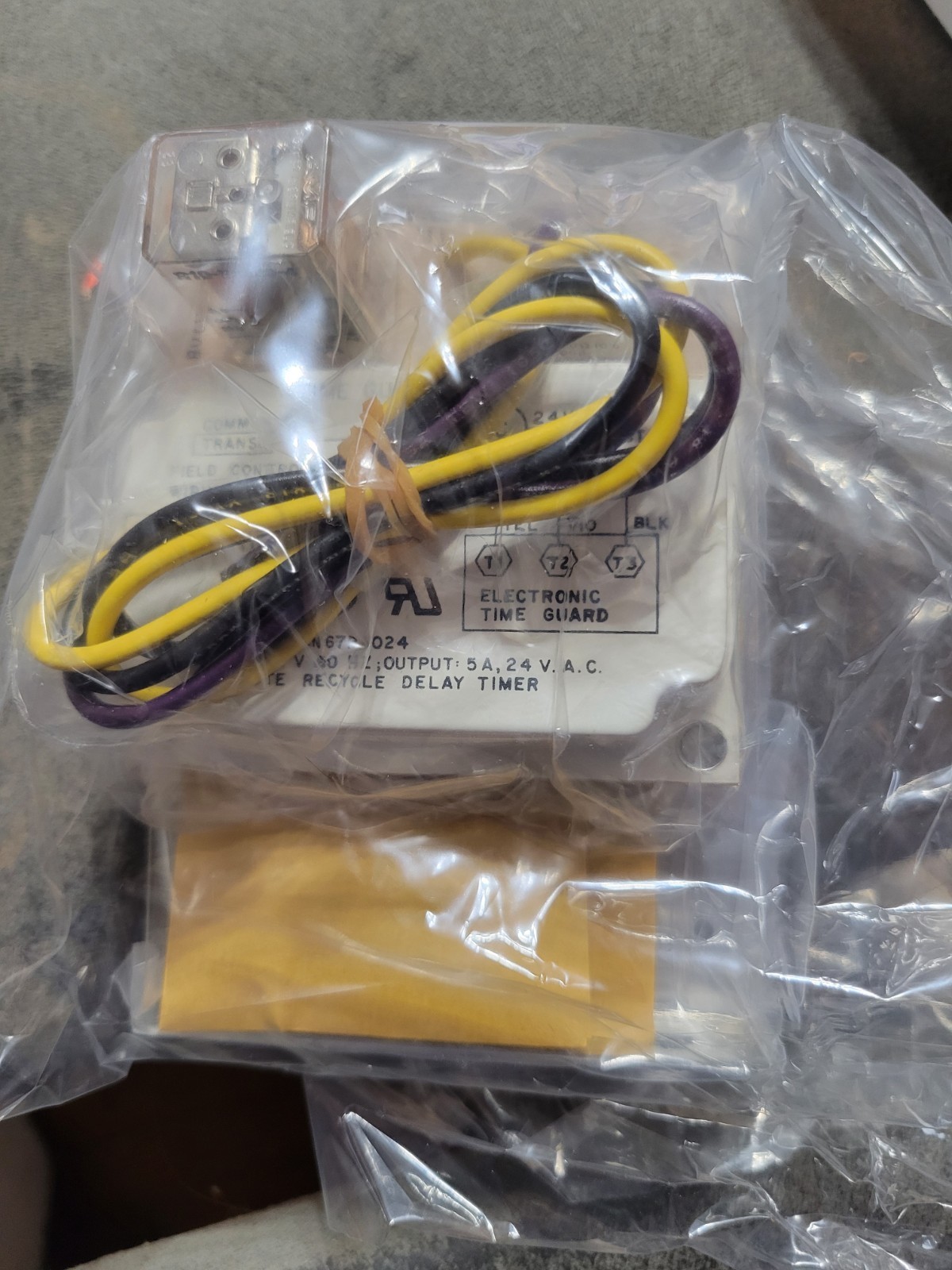 Carrier 38QB900031 Electronic Time Delay Relay