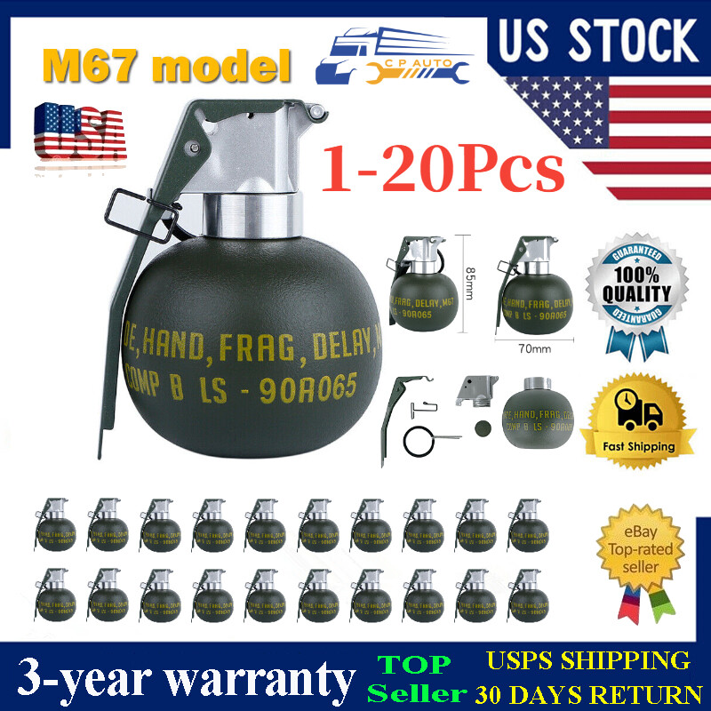 1-20PCS M67 Body Model Dummy Frag Gren Quick Release Airsoft Army Military Toy