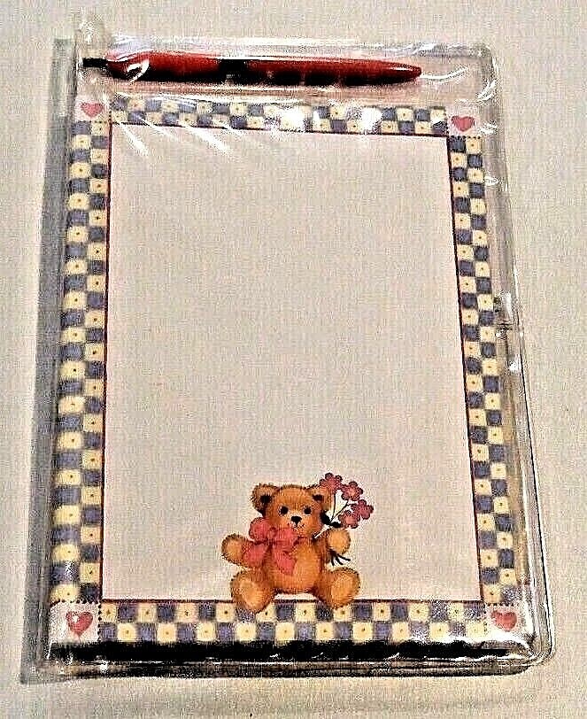 Teddy Bear Stationery Set by Olympicard - Sheets, Envelopes, Postcards - NEW