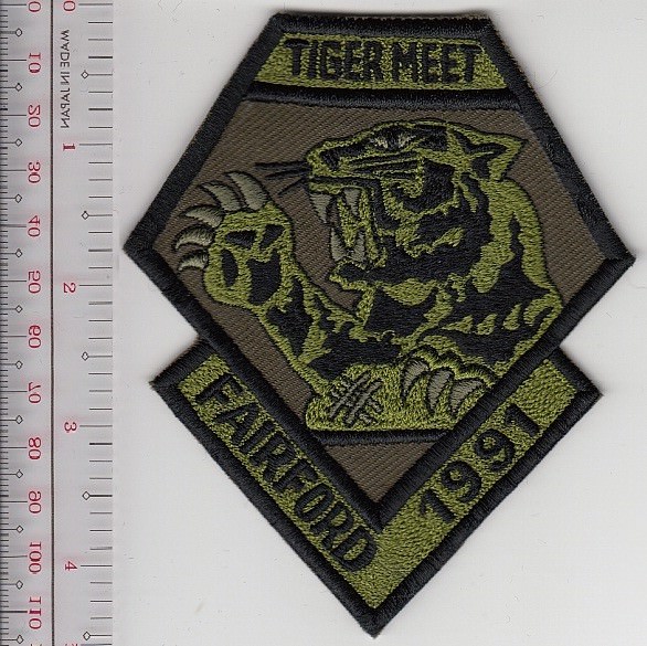 NATO Tiger Meet England Royal Air Force Air Tattoo 1991 RAF Fairford A NO TARIFF