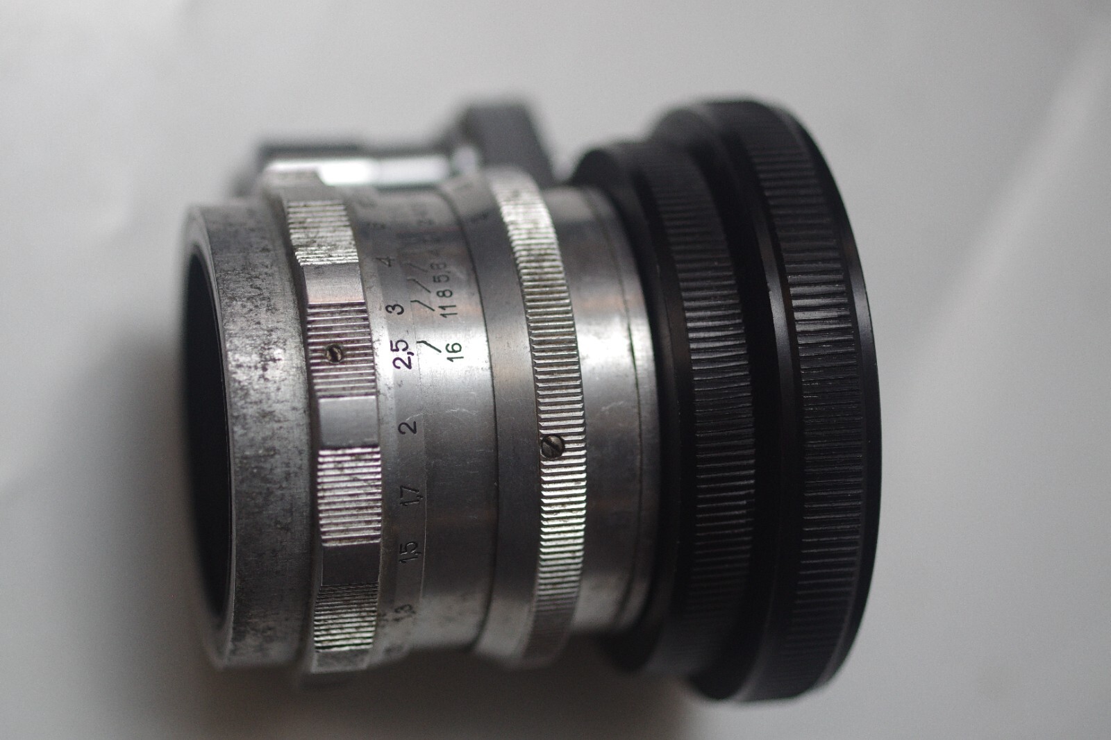 KMZ Start Lens Onto Sigma/Panasonic/Leica mount Adapter with close focus adjusta