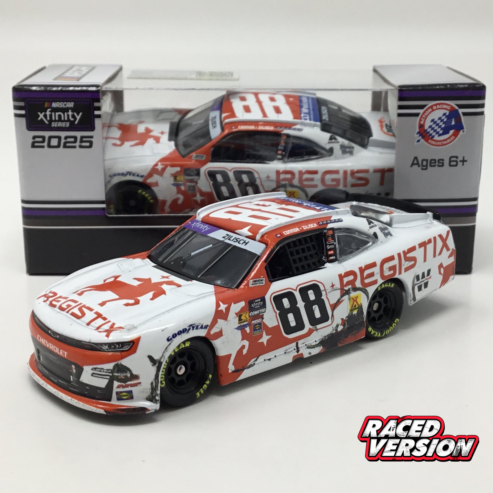 Connor Zilisch 2025 Registix Watkins Glen Race Win Foil Number 1:64 Diecast