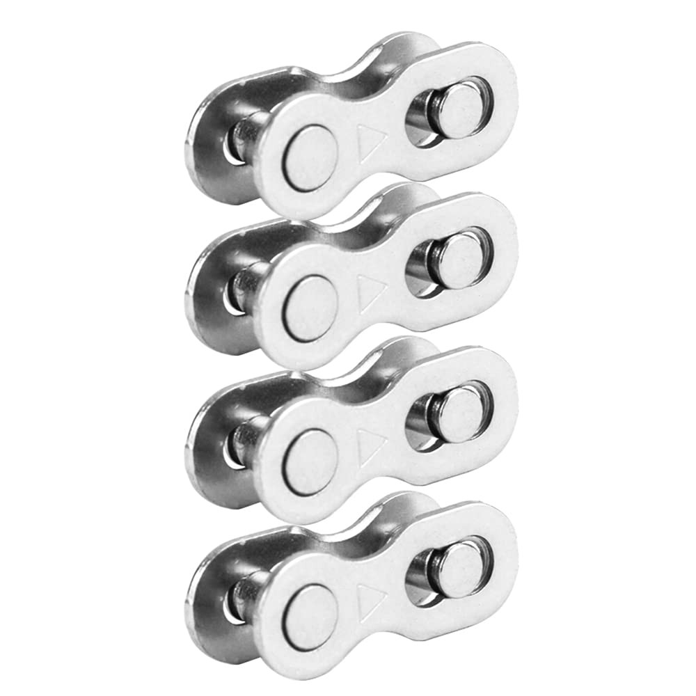 4 Pairs Bicycle Missing Link 1/6/7/8/9/10/11/12 Speed Chain Reusable