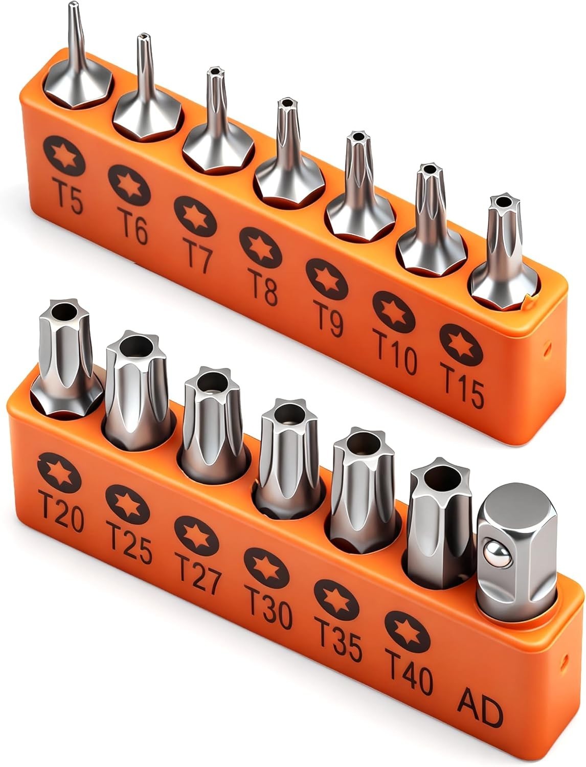 Durable 14-Piece Tamper Resistant Star Bit Set for Automotive & Electronics