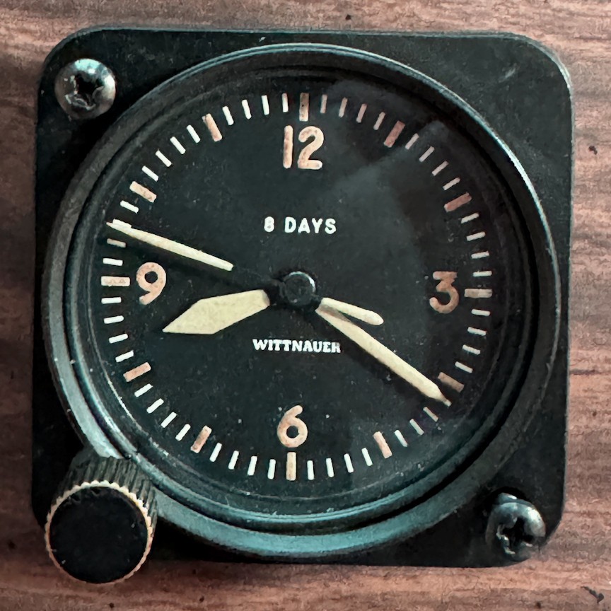 Longines Wittnauer A-11 Cal 63 7 Jewel Aircraft Clock