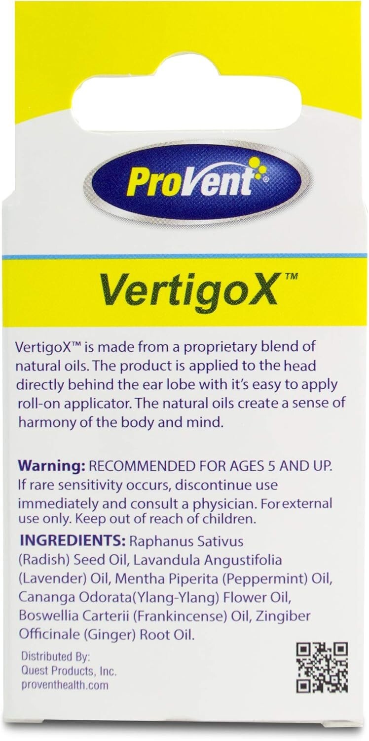 Provent Vertigo X Oil, 0.15 Ounce