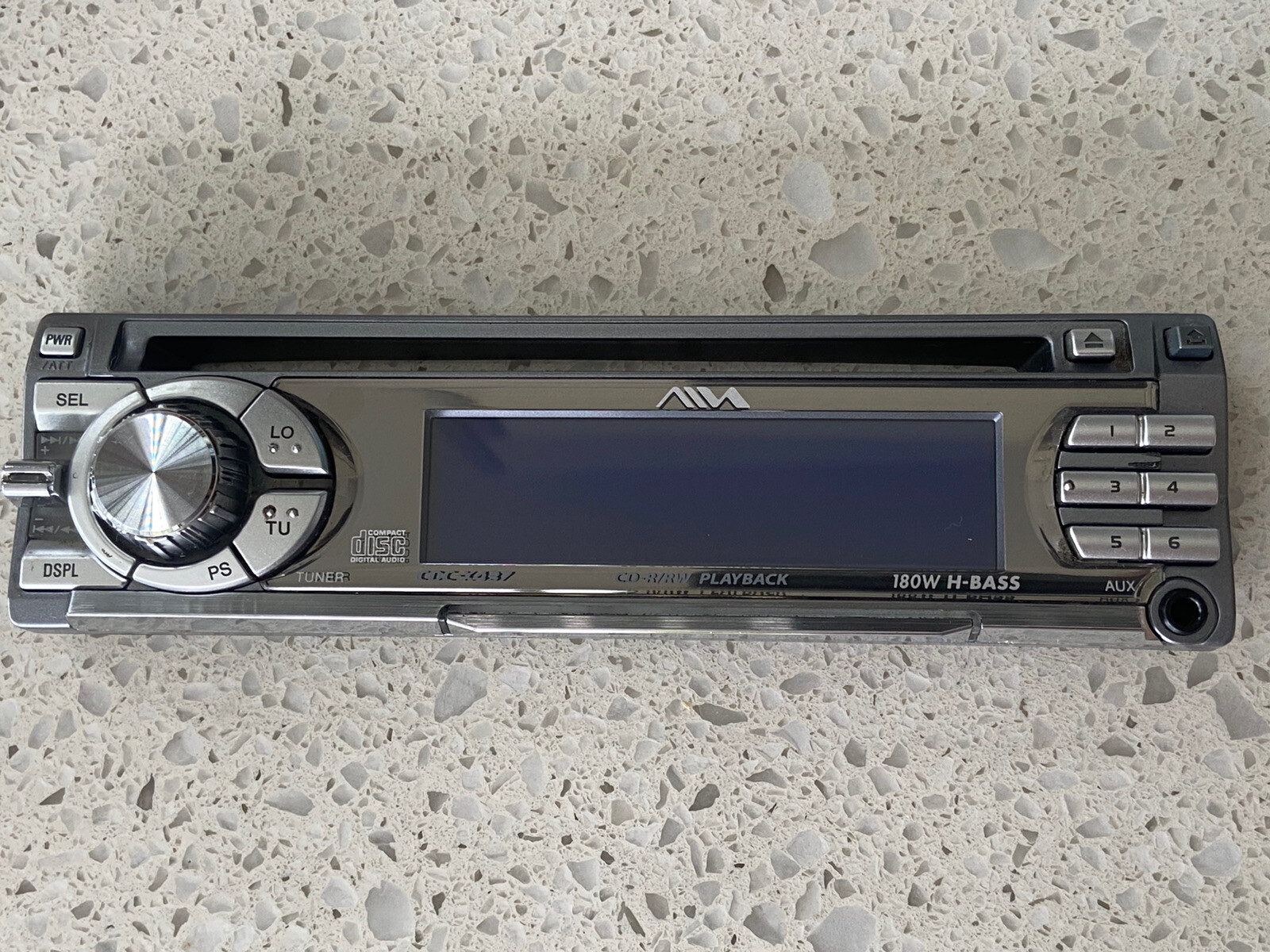 AIWA  CDC-X437 CAR  STEREO AIWA  CDC-X437 FACEPLATE ONLY OEM🟠