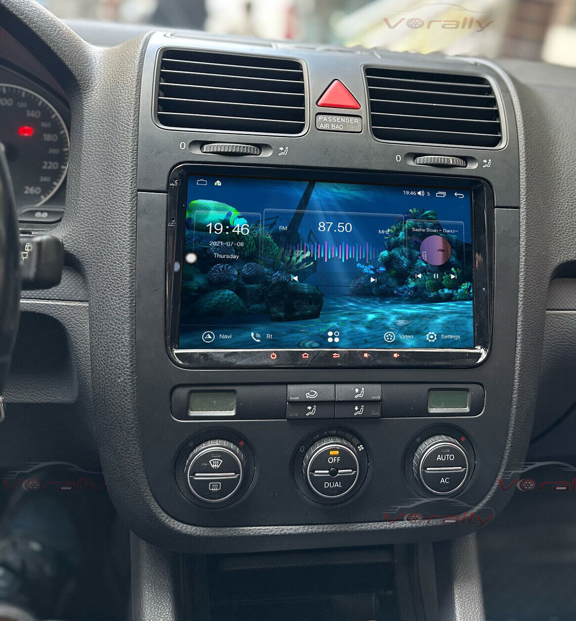 Car Stereo Radio For 2012 2013 2014 VW Passat NMS Android 14 Carplay GPS+ Camera
