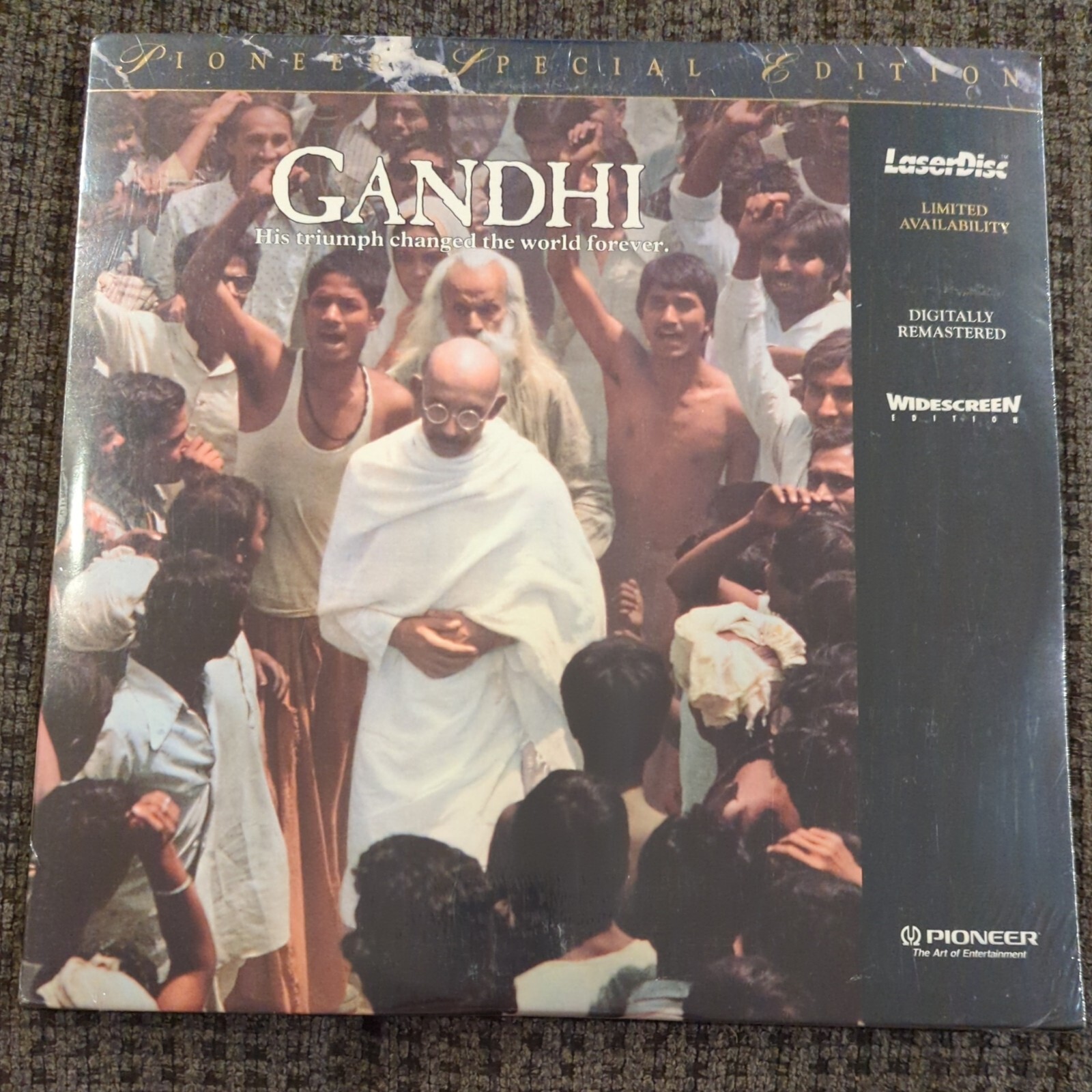 GANDHI-BEN KINGLESY WIDESCREEN PIONEER SPECIAL EDITION. New. Sealed.