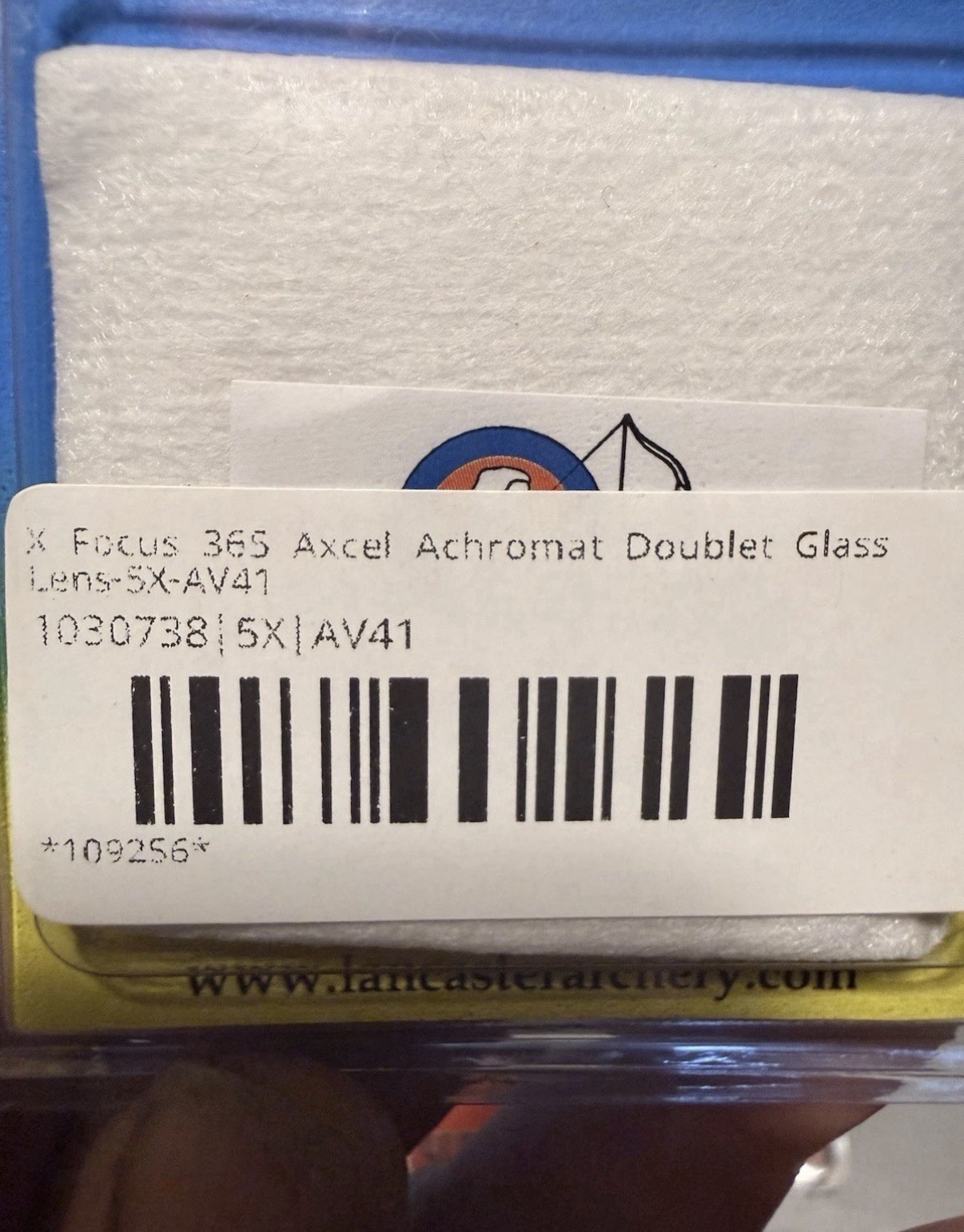 X-Focus 365 Axcel Achromat Doublet Glass Lens-5X