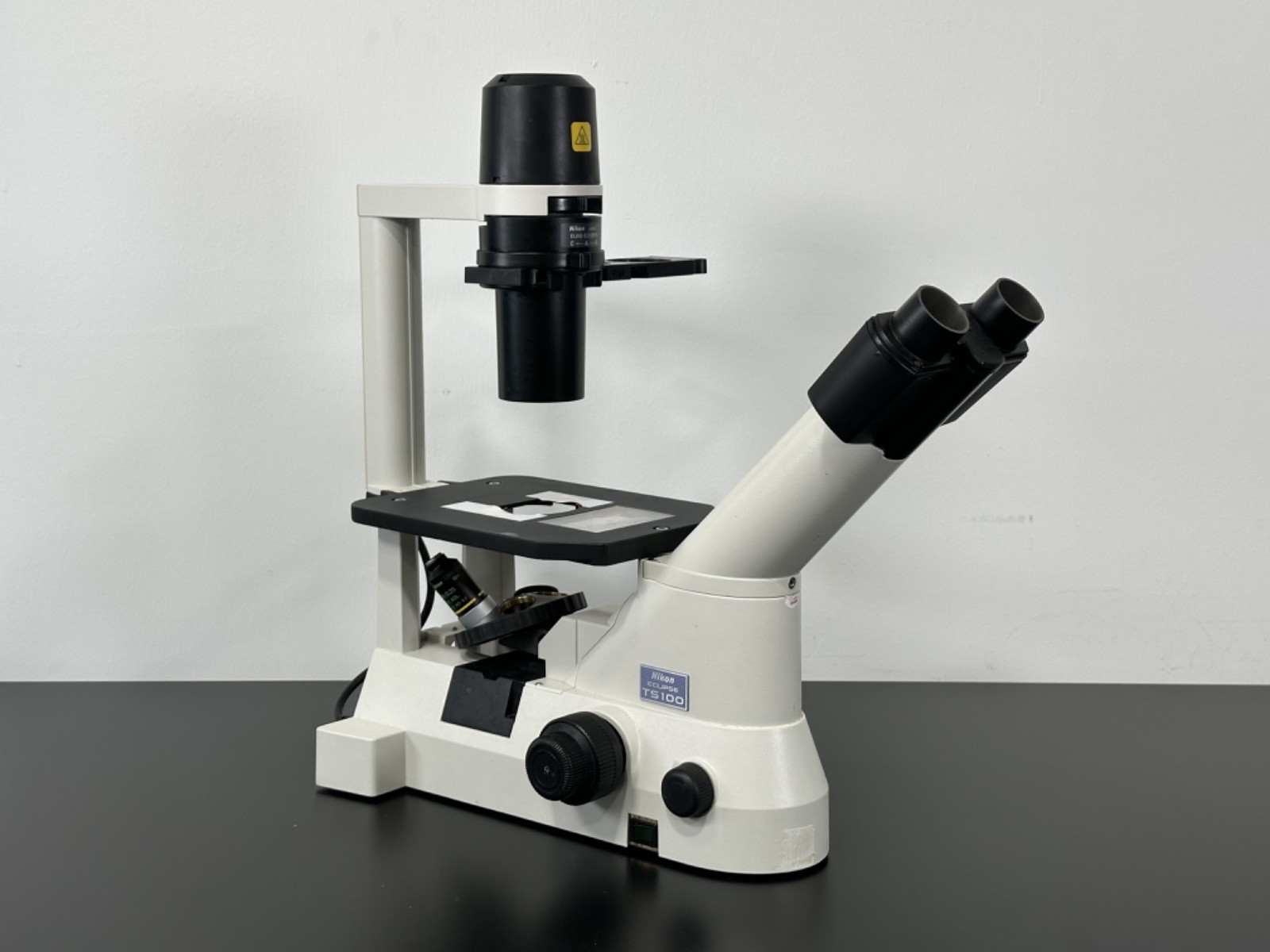 Nikon Eclipse TS100 Inverted Phase Contrast Microscope For Parts