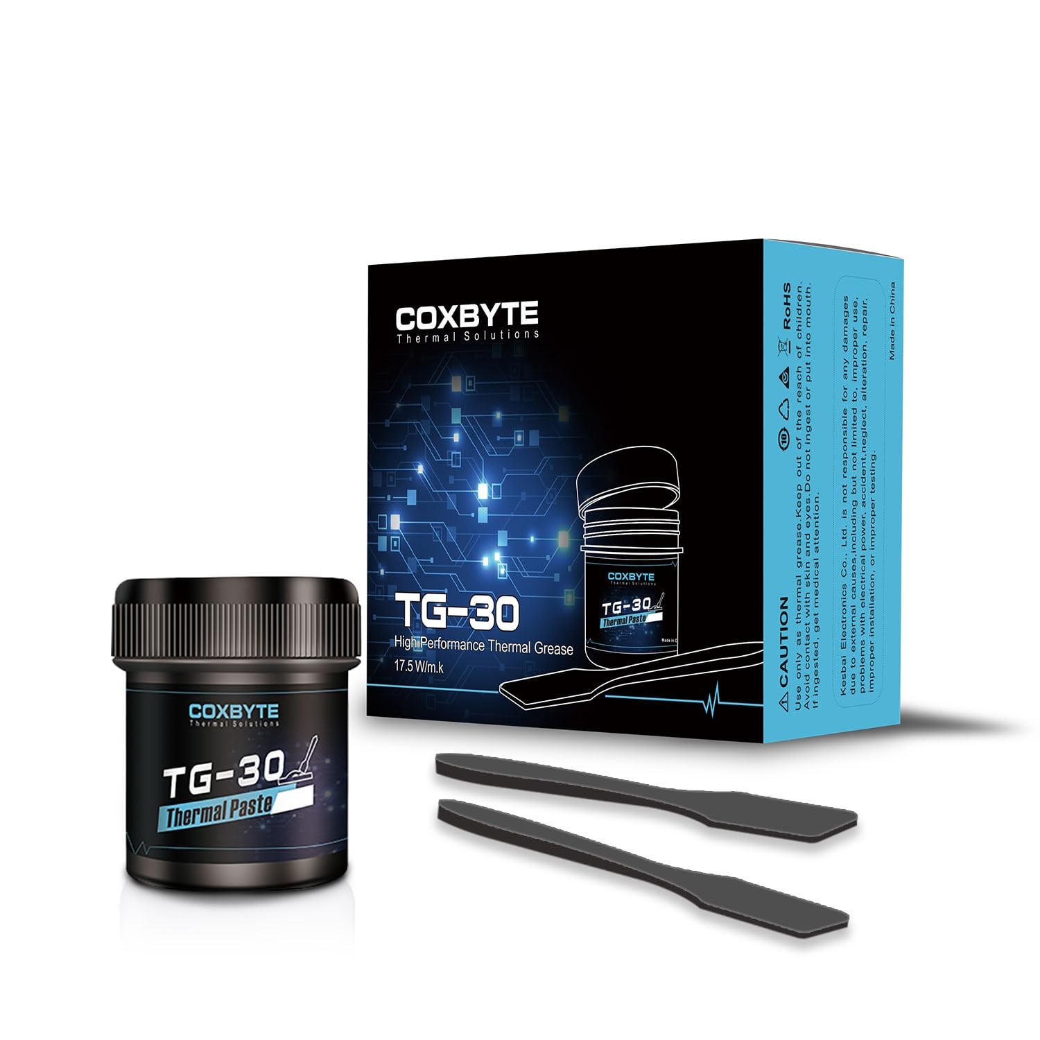 20g TG30 Thermal Paste 17.5W/mK High Conductivity Grease For CPU GPU PC