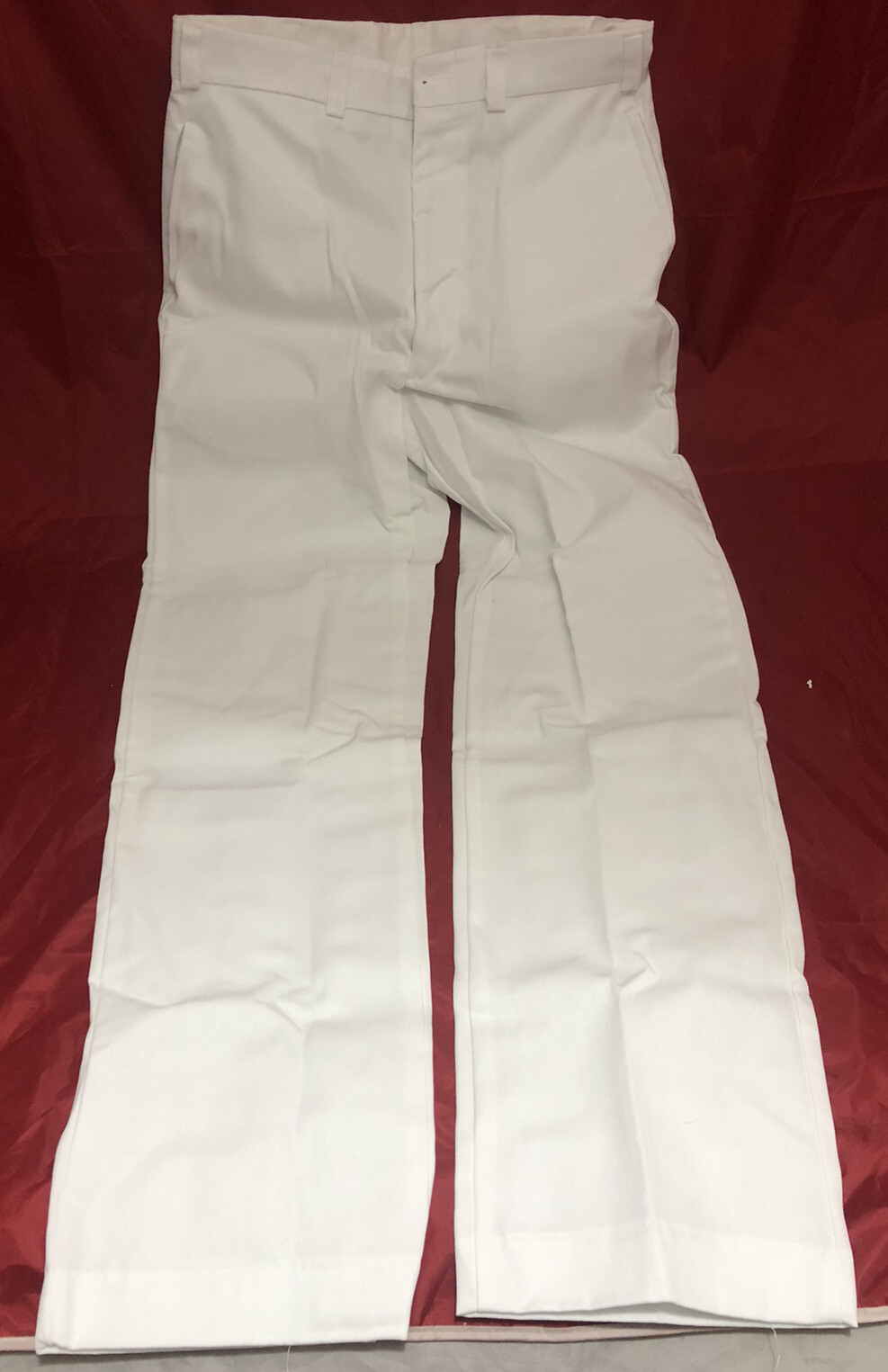 US MILITARY TROUSERS 34x34 COOK, UNIFORM, MEDICAL ASSISTANT WHITE PANTS