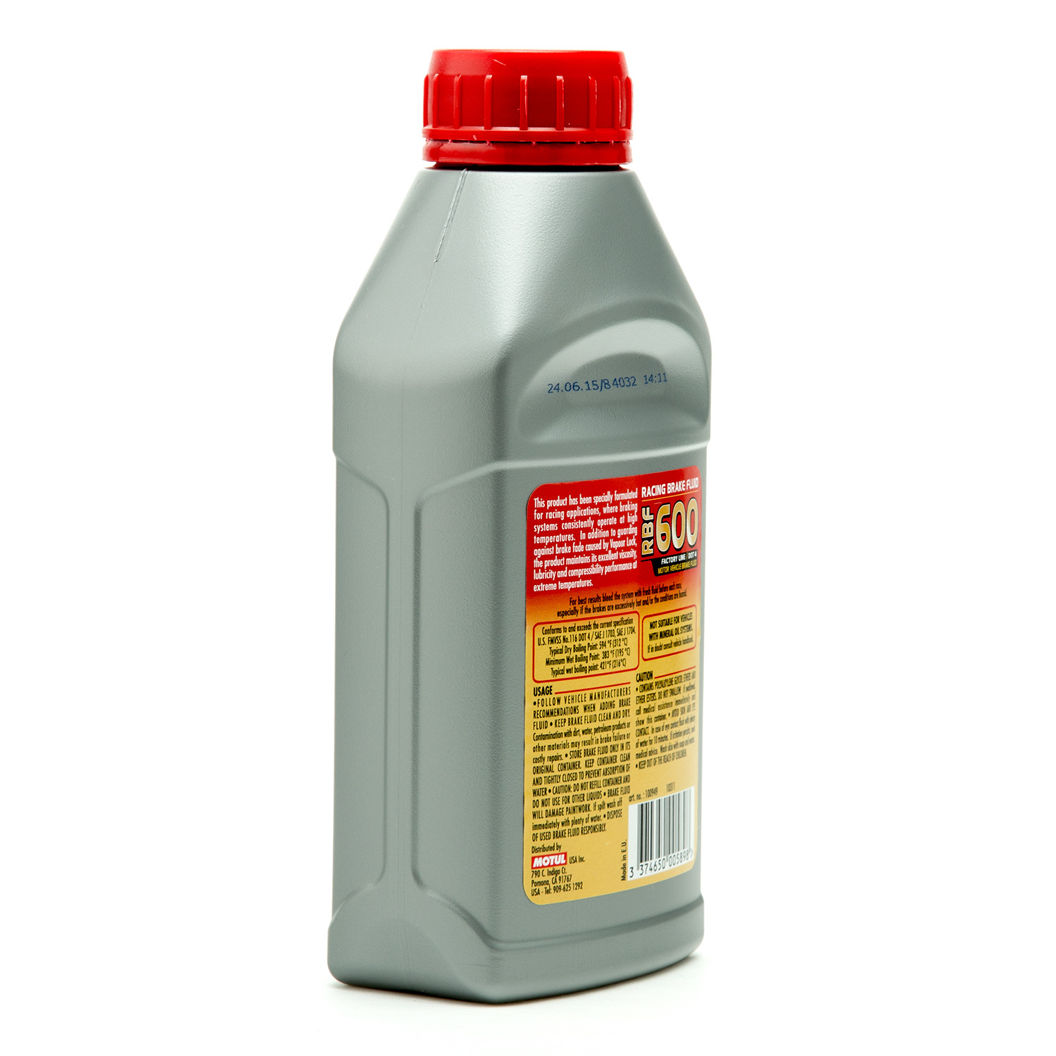 Motul 100949 RBF600 Full Synthetic Racing Brake Fluid DOT 4 500mL