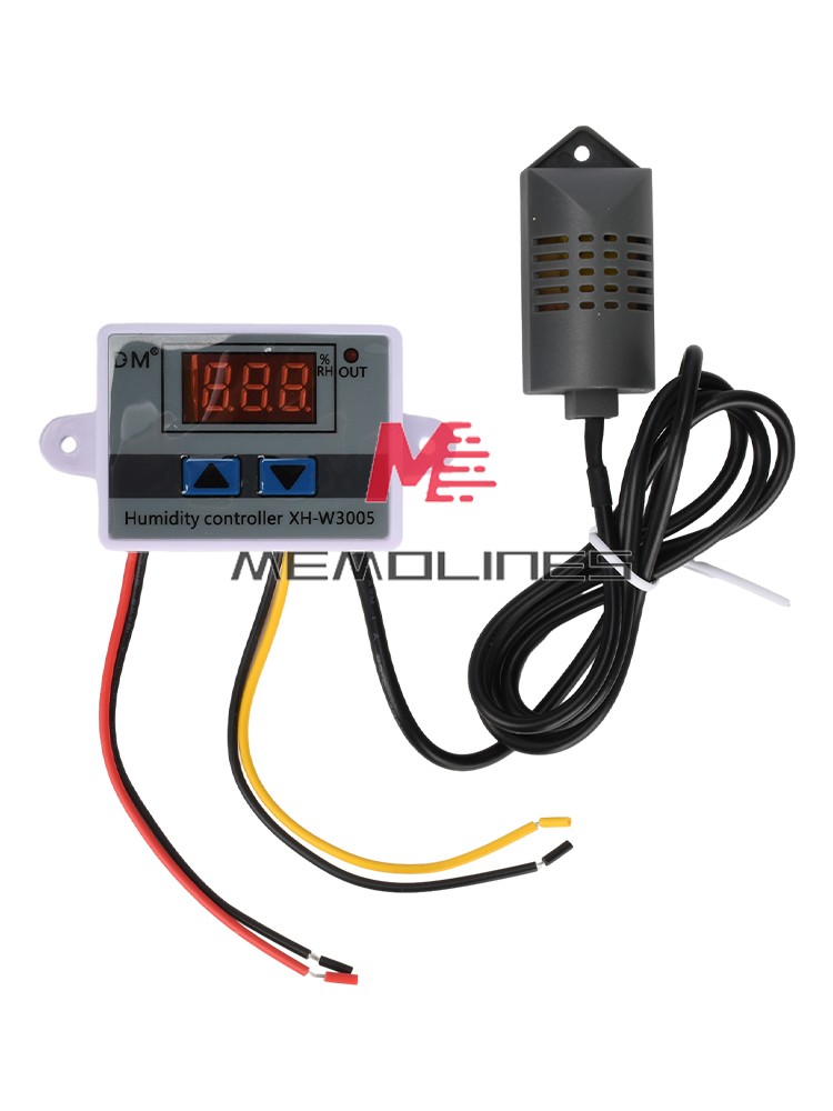 XH-W3005 AC110-220V 1500W LED Digit Humidity Controller Hygrometer Switch Sensor