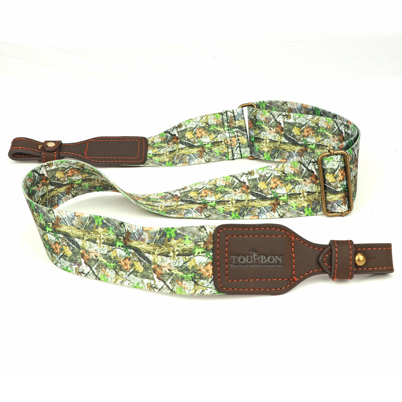 Tourbon Gun Sling Rifle Carry Strap Adjustable Shoulder Strap in Camo
